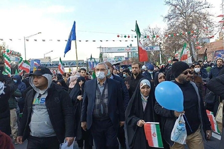 وزیر بهداشت در راهپیمایی ۲۲ بهمن: ایران رتبه اول شاخص های سلامت را در منطقه دارد