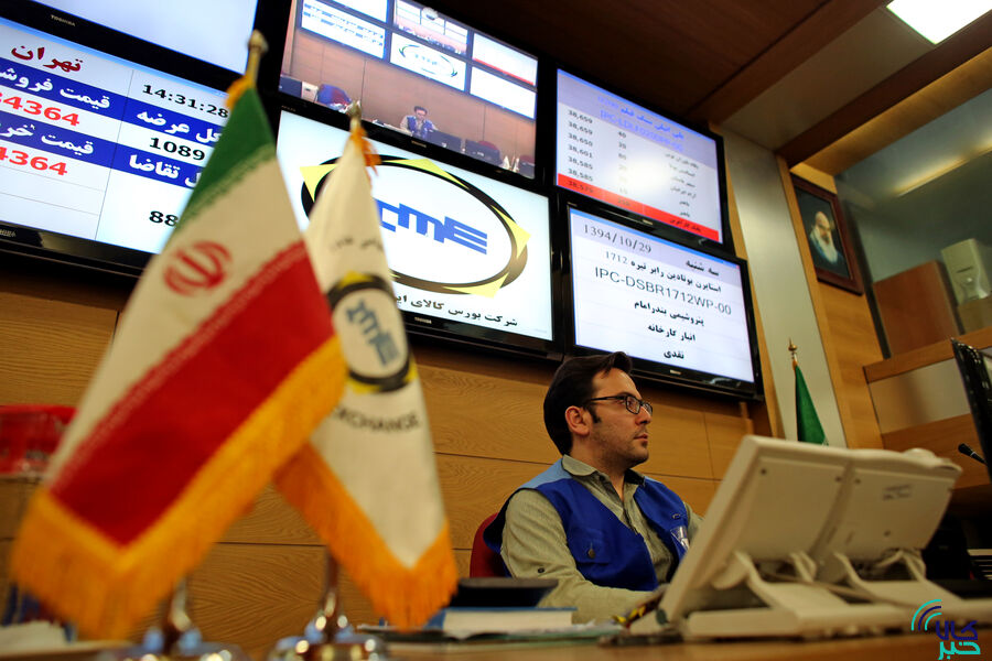 عرضه ۲.۵ میلیون تن انواع محصول در بورس کالا