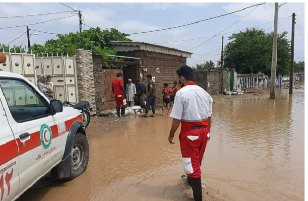 امدادرسانی به ۶۷۳ نفر در ۱۲ استان متاثر از سوانح جوی