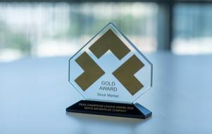 کارگزاری مفید نشان طلای بازارهای سهام اروپایی ــ آسیایی را به دست آورد