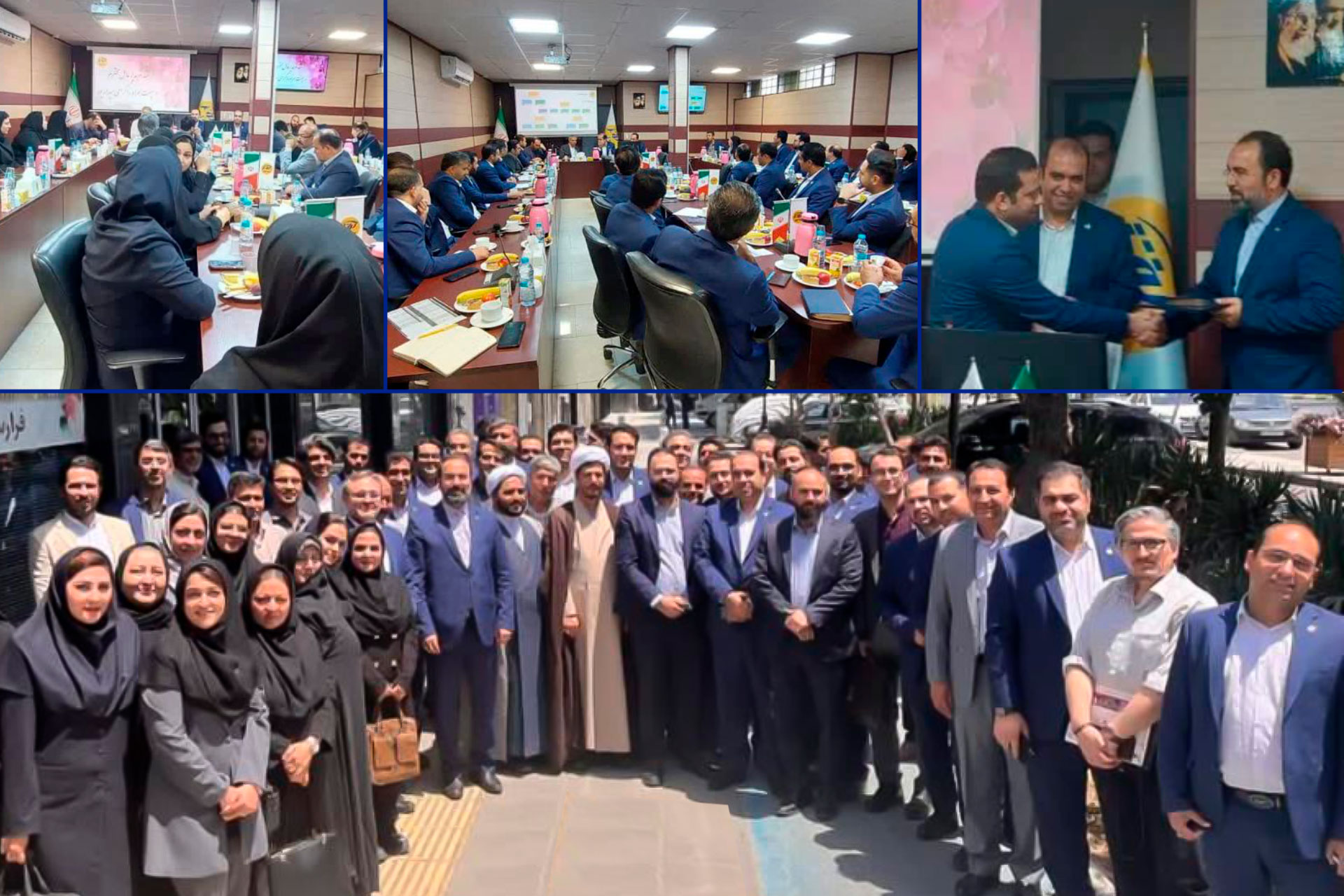 گفت و گو با کارکنان و شبکه فروش شرکت همزمان با دهه امامت و ولایت  بازدید مدیر عامل بیمه کوثر از سرپرستی استان خراسان رضوی