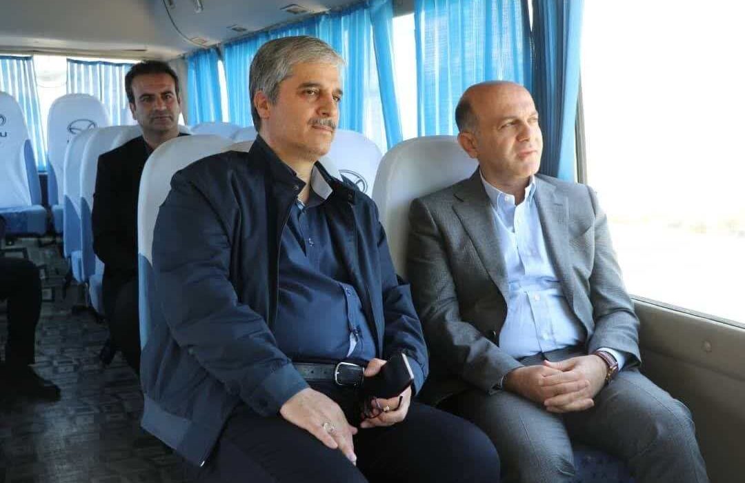 بازدید مدیر عامل گروه نفت و گاز پارسیان از شرکت پتروشیمی شیراز