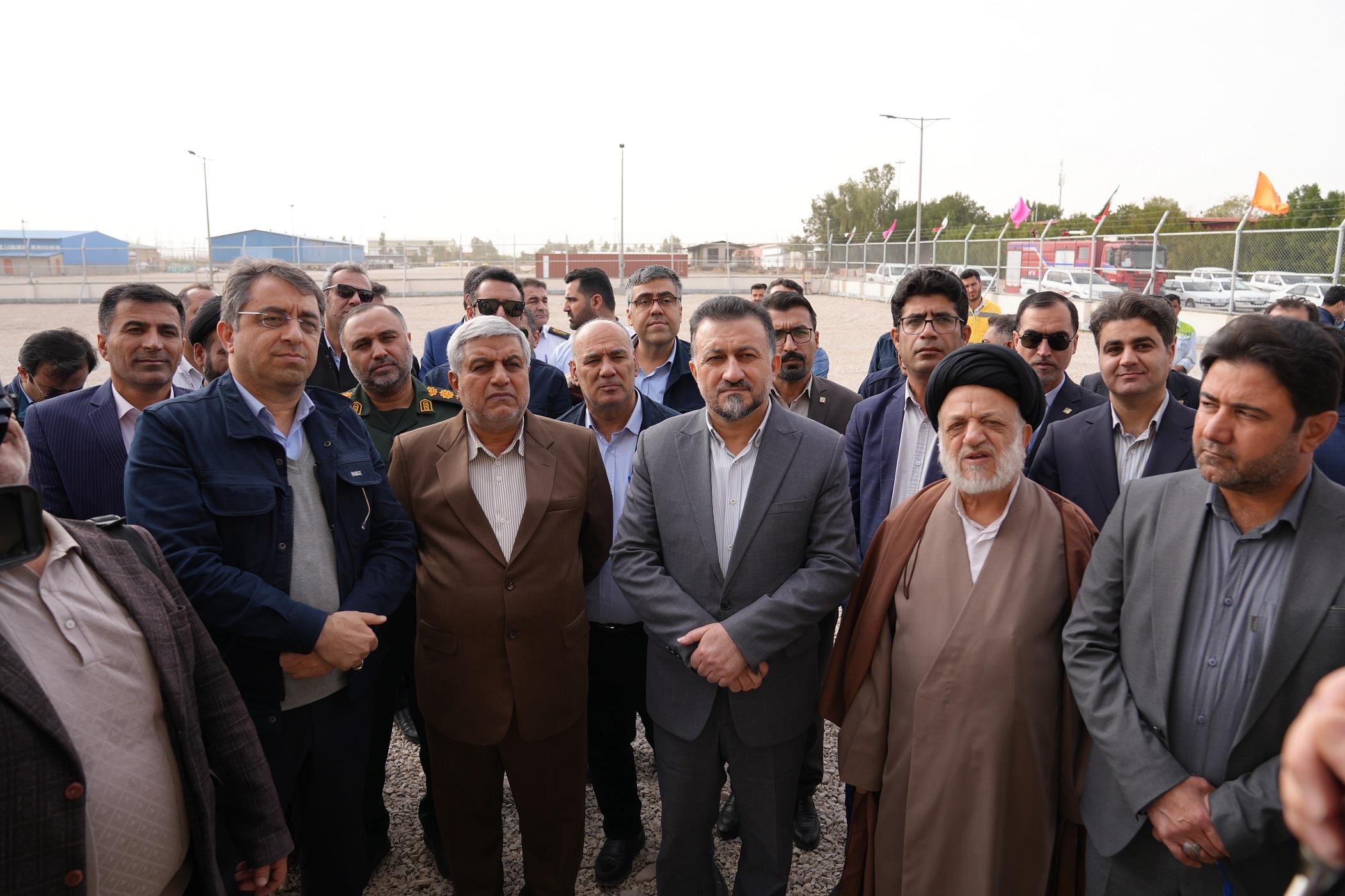آئین افتتاح انبار اختصاصی گمرک شرکت پالایش گازبیدبلند خلیج فارس