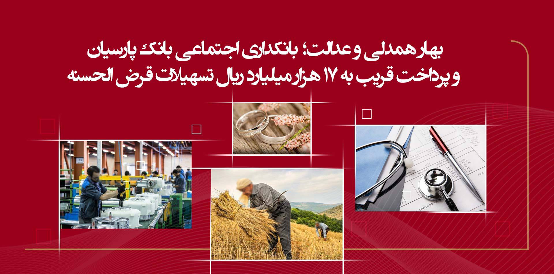 پرداخت قریب به 17 هزار میلیارد ریال تسهیلات قرض‌الحسنه