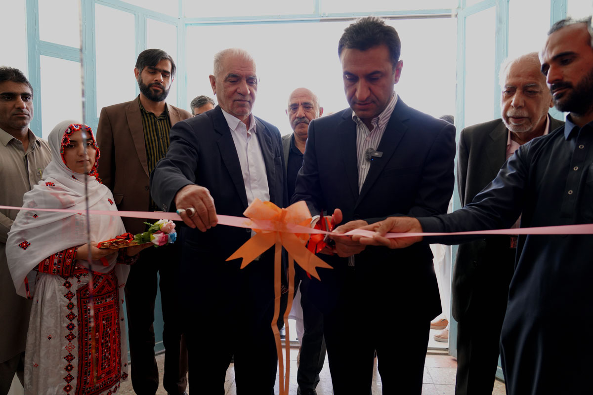 با افتتاح دوازدهمین مدرسه بانک سامان در روستای آیگاه شهرستان نیکشهر صورت گرفت: