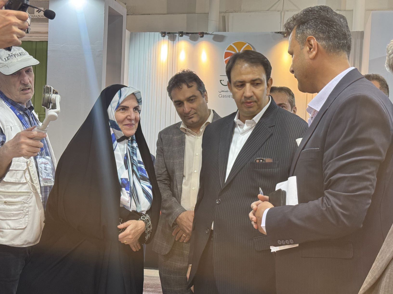 حضور مشاور رئیس‌جمهور در پاویون اختصاصی مناطق آزاد در ششمین نمایشگاه بین‌المللی حمل و نقل و لجستیک