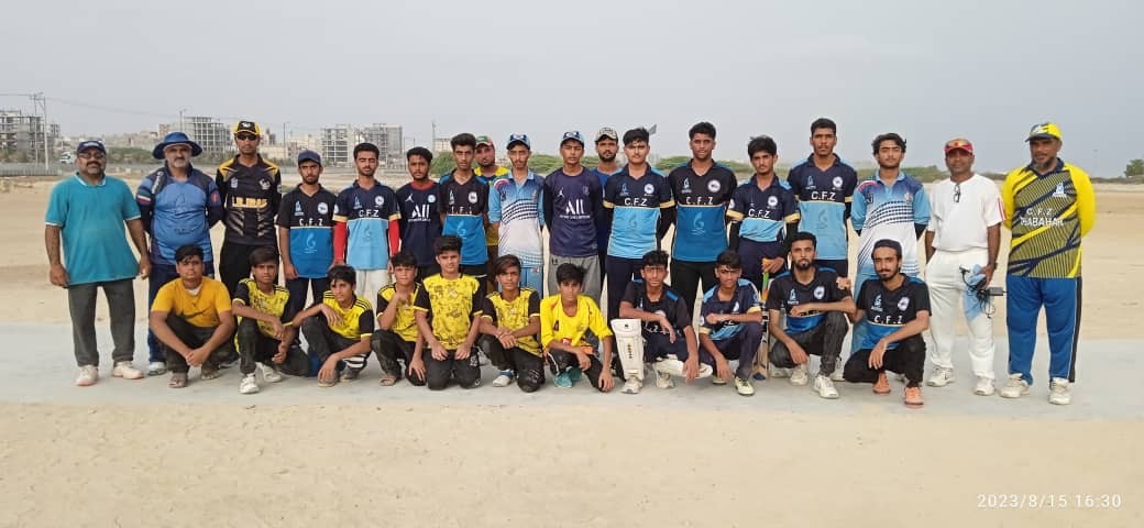 حضور پرقدرت تیم کریکت منطقه آزاد چابهار در مسابقات قهرمانی کشور