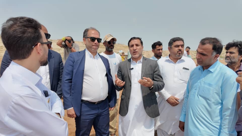 عباس ناطق نوری رئیس فدراسیون انجمن‌های ورزشی کشور وارد چابهار شد