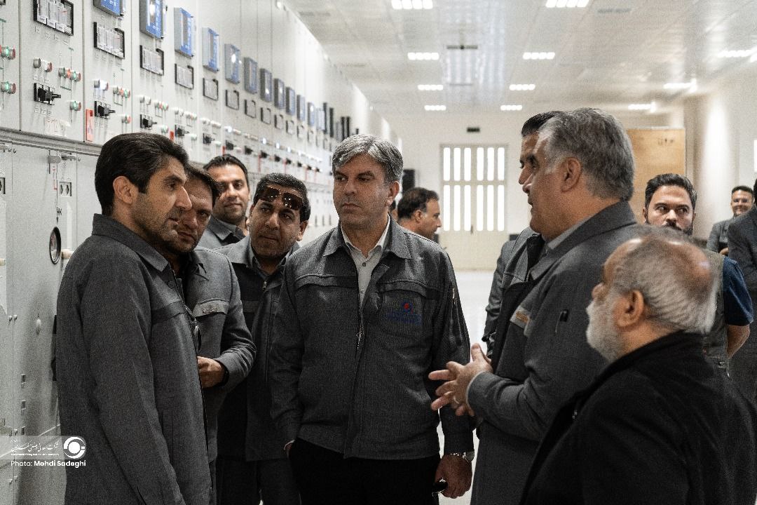 بازدید مدیرعامل شرکت معدنی و صنعتی گهرزمین