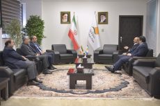 دیدار ناظر گمركات استان گیلان با مدیرعامل سازمان منطقه آزاد انزلی