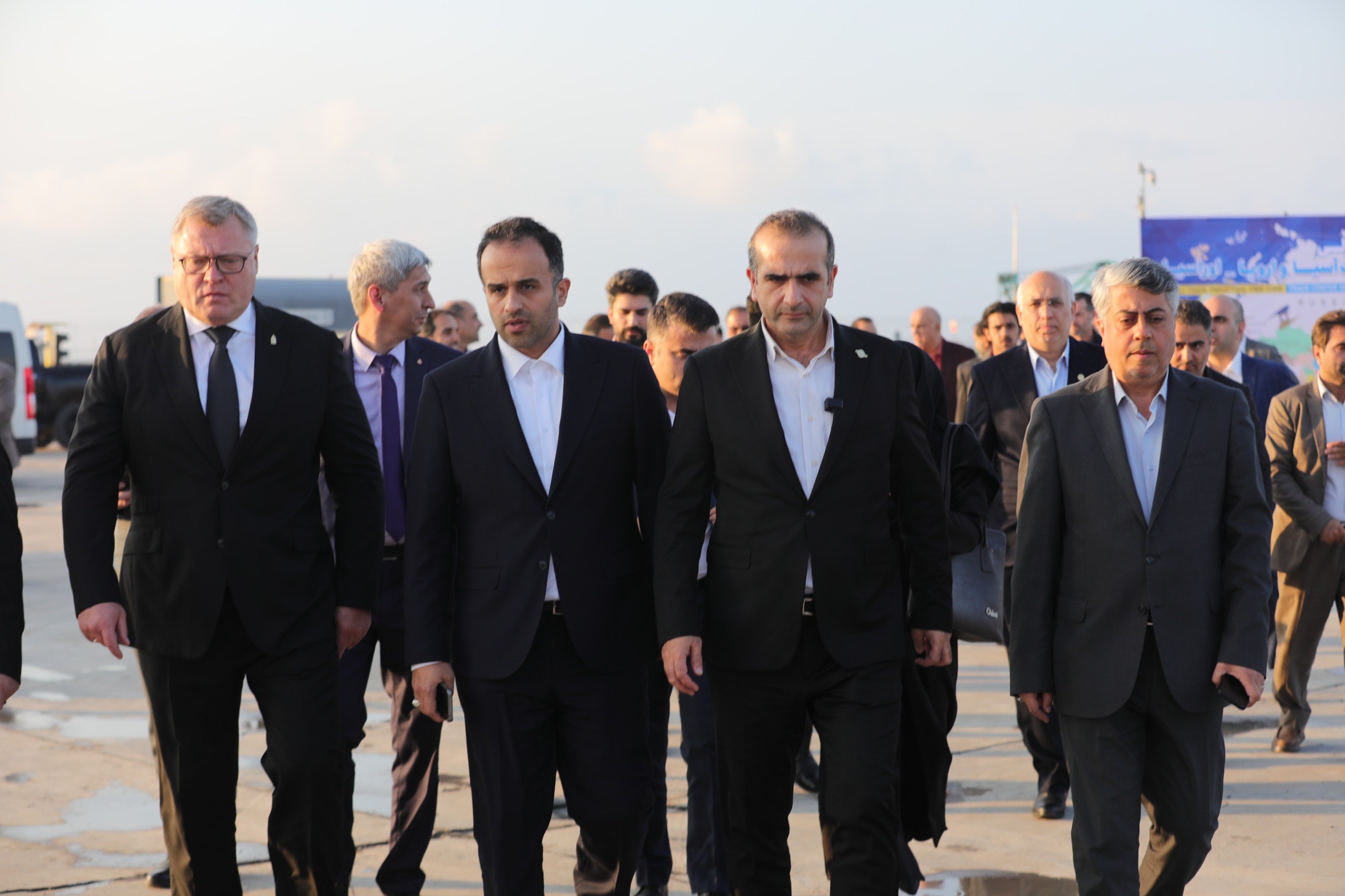 ایگور بابوشكین، استاندار آستراخان روسیه از منطقه آزاد انزلی بازدید كرد