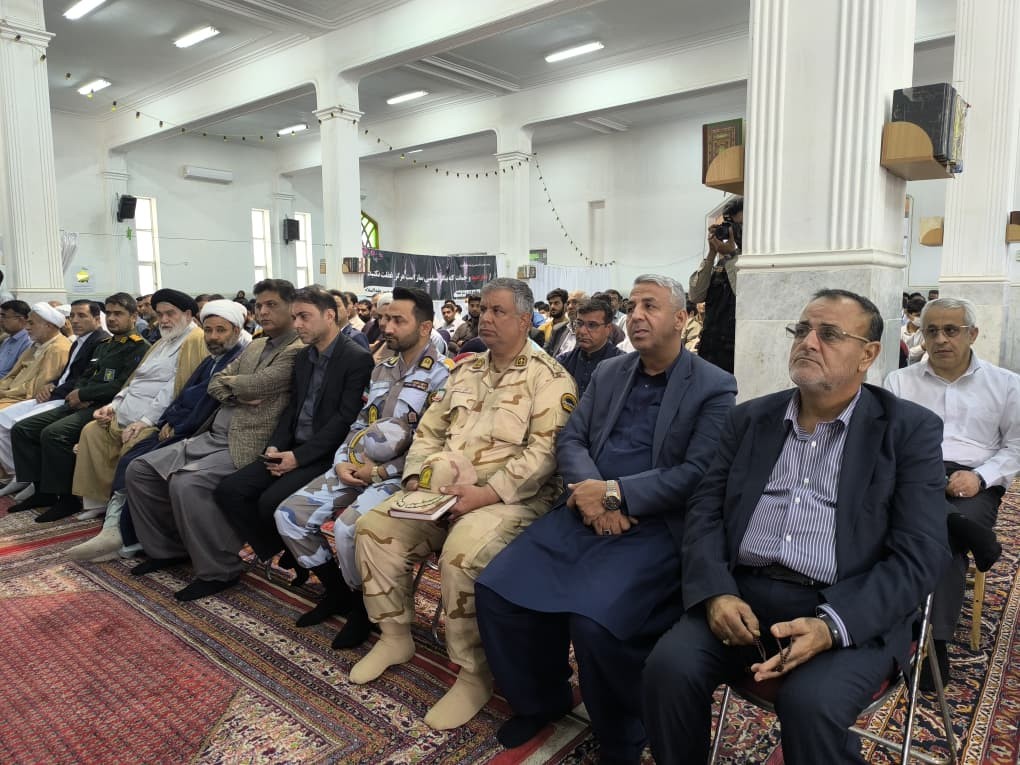 آیین پانزدهمین سالگرد شهدای تاسوعای حسینی شهرستان چابهار به میزبانی سازمان منطقه آزاد و سپاه شهرستان چابهار برگزار شد