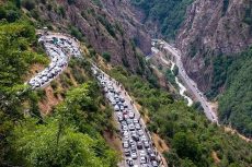 جاده چالوس از ساعت 14 یک‌طرفه می‌شود